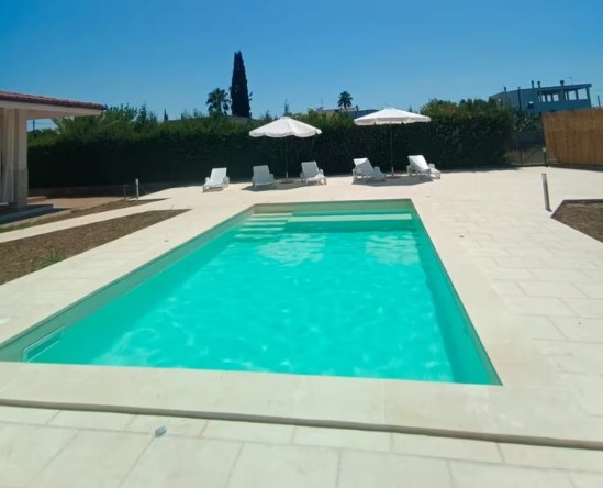 Piscina privata Casa Duma nel Salento